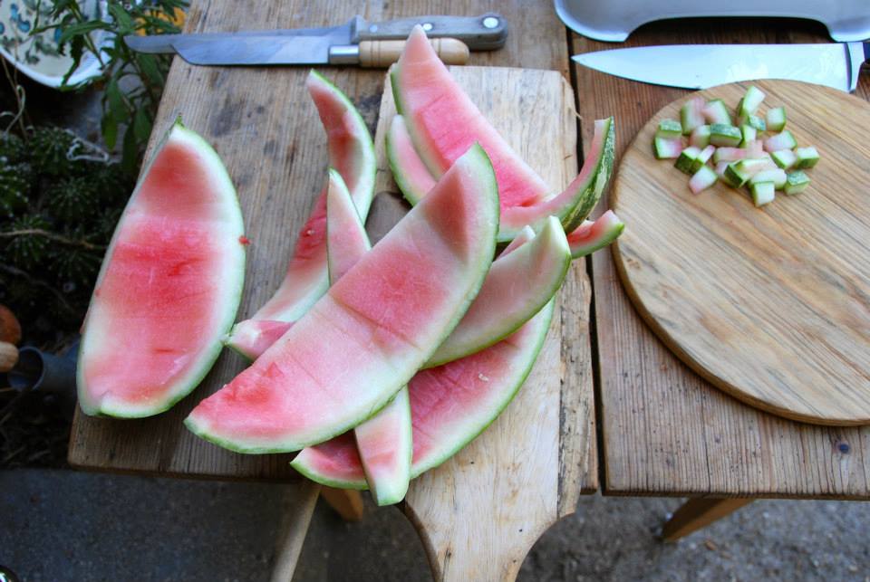 Melonenschalen-Konfitüre